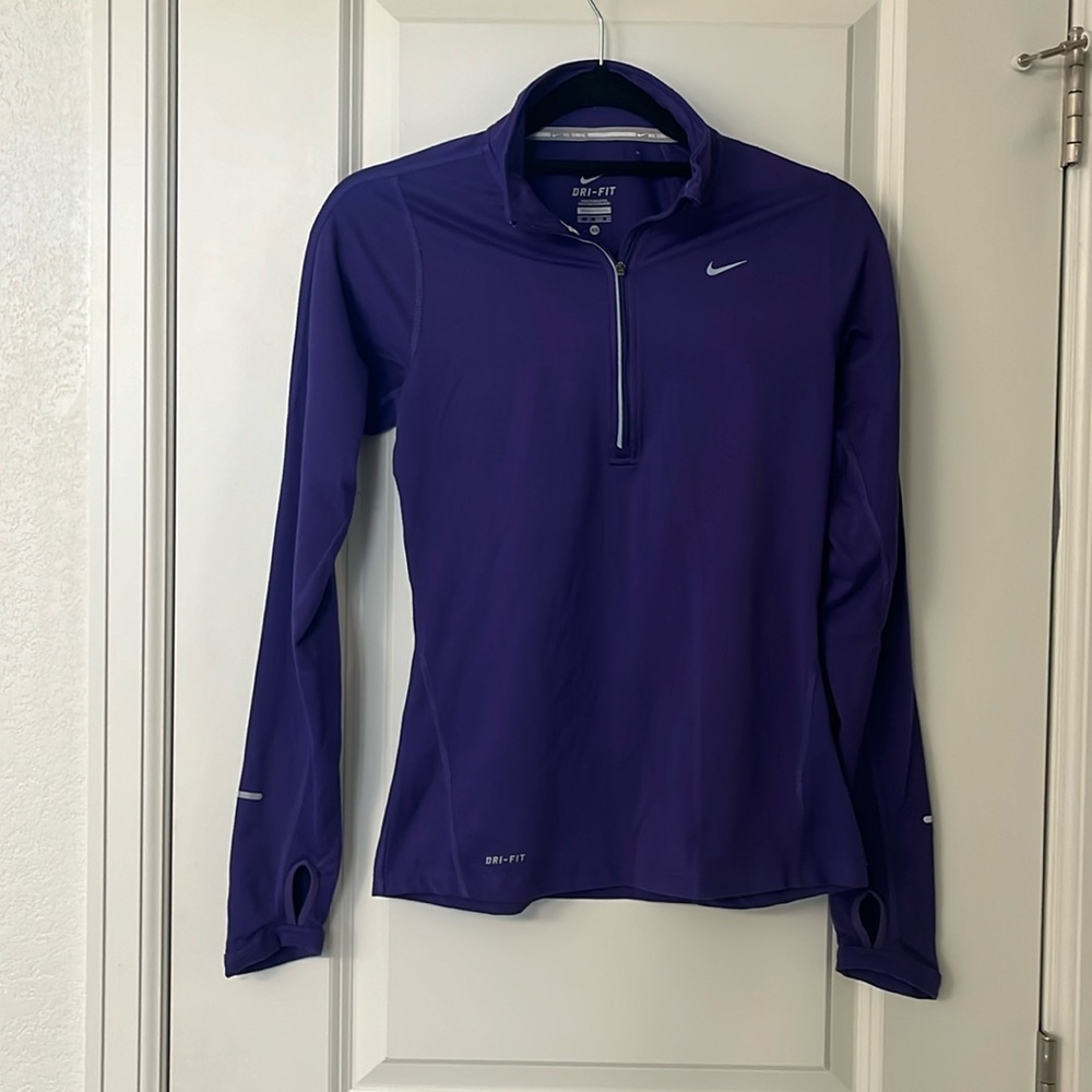 Nike 1/4 zip workout top